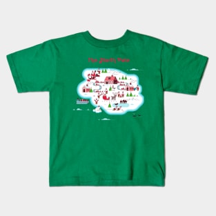 The North Pole Kids T-Shirt